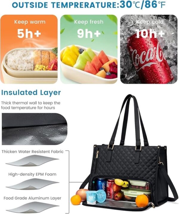 Γυναικεία Τσάντα Φαγητού & Laptop Lovevook 15,6'' WB2033 black