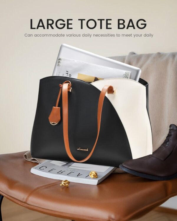 Γυναικεία Τσάντα ώμου Lovevook 15,6'' WB3290 beige/black
