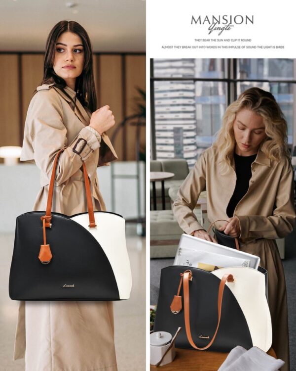 Γυναικεία Τσάντα ώμου Lovevook 15,6'' WB3290 beige/black