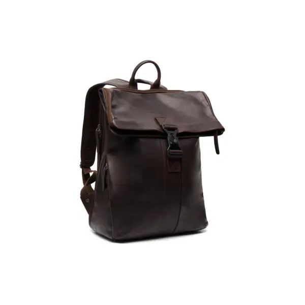 Chesterfield Leather Backpack Savona Brown
