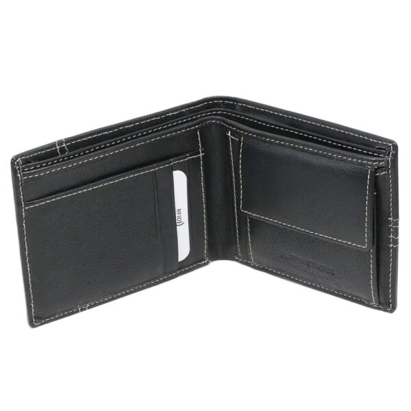 Δερμάτινο Πορτοφόλι ALPHA STATUS 10115-0 RFID BLACK