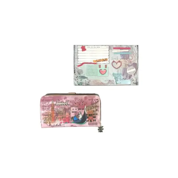 Γυναικείο πορτοφόλι Sweet Candy CGXZ-16 ροζ