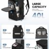 Σακίδιο Πλάτης Καμπίνας 40L με USB 17,3" MB1975 black