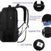Σακίδιο πλάτης 28L Laptop 15,6” Matein 1007 μαύρο