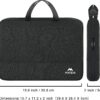 Υφασμάτινος Χαρτοφύλακας Matein 15,6' laptop 5L 1025 μαύρο