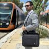 Υφασμάτινος Χαρτοφύλακας Matein 15,6' laptop 12L 1106 μαύρο