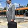 Υφασμάτινος Χαρτοφύλακας Matein 15,6' laptop 12L 1106 μαύρο