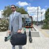Σακίδιο πλάτης 40L Travel 17,3” Matein 1159 μαύρο