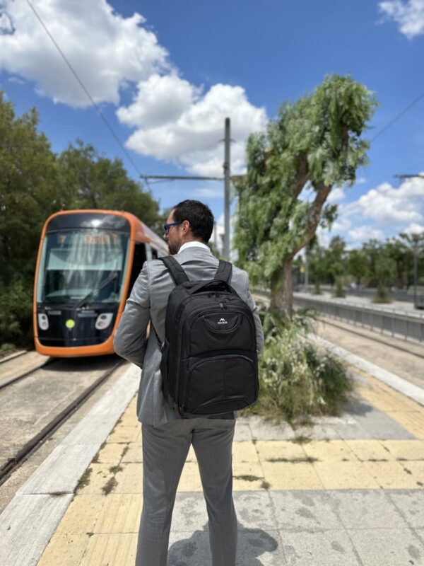 Σακίδιο πλάτης Τροχήλατο  45L Laptop 18” Matein 1178 μαύρο