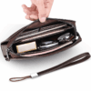 Δερμάτινο Ανδρικό πορτοφόλι William Polo 286 brown