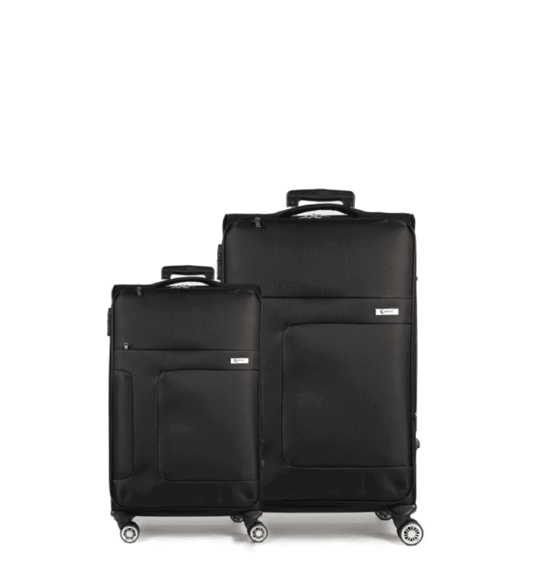 Βαλίτσα trolley Cardinal μικρή μεσαία 3800 50/60cm μαύρη