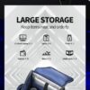 Δερμάτινο Σακίδιο πλάτης Αντικλεπτικό 25L Laptop 15,6” Bopai 61-122431 μαύρο