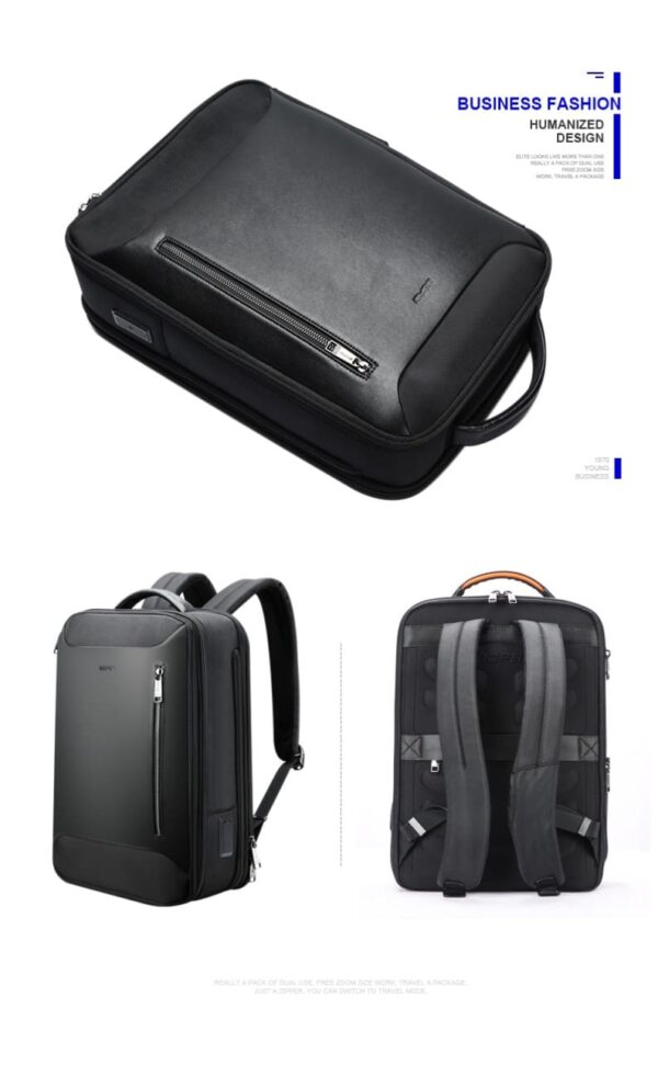 Σακίδιο πλάτης Αντικλεπτικό 24L Laptop 15,6” Bopai 61-19011 μαύρο