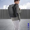 Δερμάτινο Σακίδιο πλάτης Αντικλεπτικό 24L Laptop 15,6” Bopai 61-69711 μαύρο