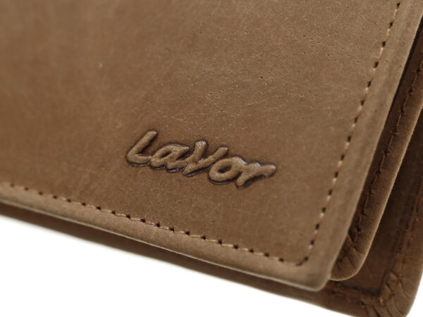LaVor 1-3834 Ανδρικό Δερμάτινο Πορτοφόλι με RFID Crunch