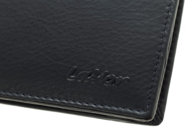 LaVor 1-3839 Ανδρικό Δερμάτινο Πορτοφόλι με RFID Μπλε