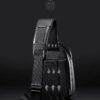 Τσαντάκι ώμου χιαστί crossbody Bange 7213 μαύρο