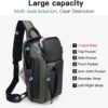 Τσαντάκι ώμου χιαστί crossbody Bange 7566 χακί