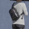 Τσαντάκι ώμου χιαστί crossbody Bange 77112 μαύρο