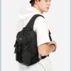 Τσαντάκι ώμου χιαστί crossbody Bange 77120 μαύρο
