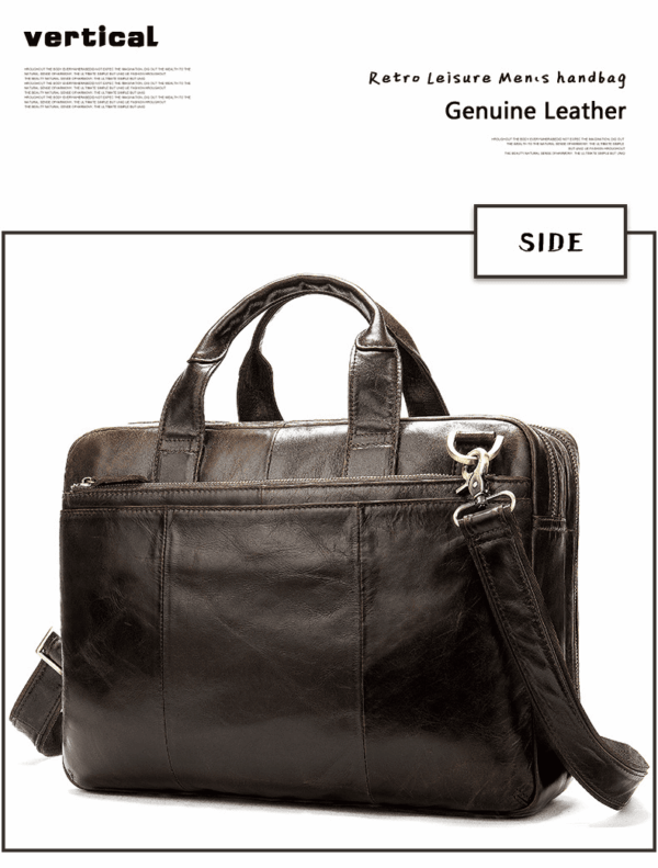 Δερμάτινος χαρτοφύλακας Cardinal 8902 coffee