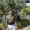 Δερμάτινο τσαντάκι μέσης Cardinal  8977 μαύρο
