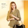 Δερμάτινη Γυναικεία Τσάντα Shopper 'Ωμου Foxer 926097F μαύρο