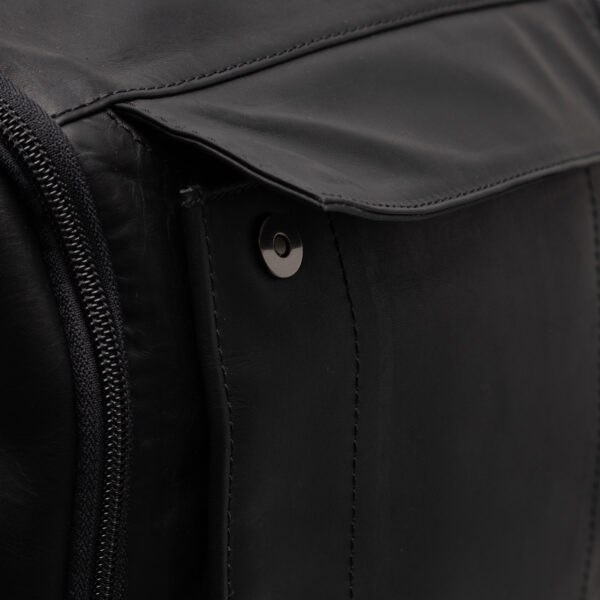 Chesterfield Leather Backpack Rich Black