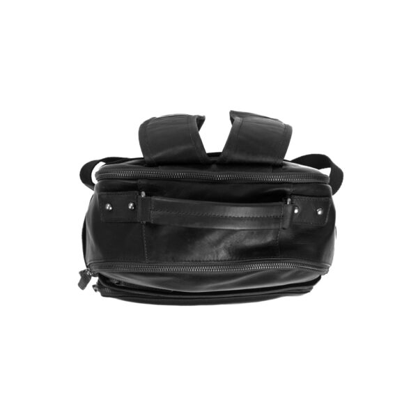 Chesterfield Leather Backpack Austin Black