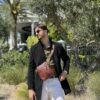 Δερμάτινο τσαντάκι ώμου Bull Captain DJB 010 καφέ