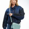 Γυναικεία Τσάντα Χιαστί Kalk KLABAG11-0336 γαλάζιο