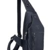 Δερμάτινο τσαντάκι body Bull Captain XB 019 μαύρο