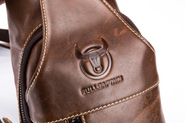 Δερμάτινο τσαντάκι body Bull Captain XB 019 καφέ