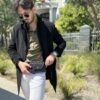 Δερμάτινο τσαντάκι μέσης (ζώνης) Bull Captain YB 04 μαύρο