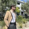 Δερμάτινο τσαντάκι ώμου Bull Captain  DJB 888 μαύρο