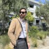 Δερμάτινο τσαντάκι ώμου Bull Captain  DJB 888 μαύρο