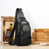 Δερμάτινο τσαντάκι body Bull Captain XB 127 μαύρο