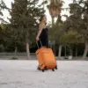 Βαλίτσα Υφασμάτινη μεσαία 20 κιλών Newcom N1510/60 orange