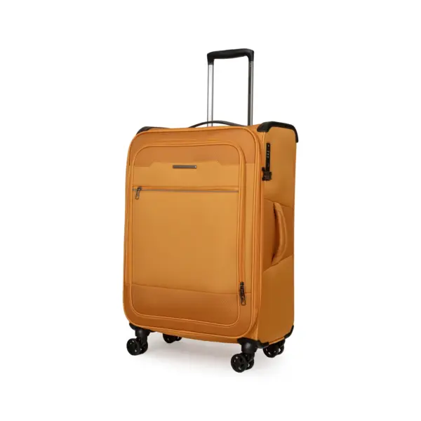 Βαλίτσες Υφασμάτινες σετ τριάδα Newcom N1510 orange