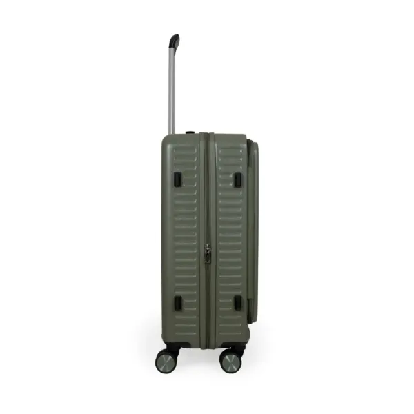 Βαλίτσες σετ Newcom (ABS+PC) μεσαία μεγάλη N1605 green