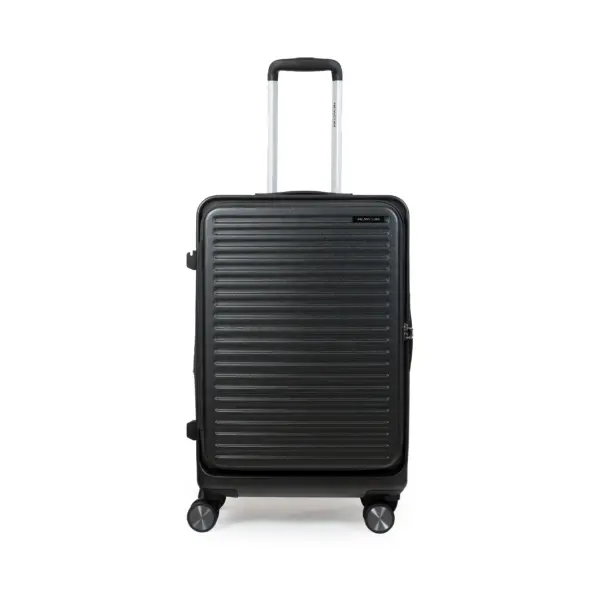 Βαλίτσες σετ Newcom (ABS+PC) μεσαία μεγάλη N1605 dark grey