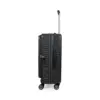 Βαλίτσες σετ Newcom (ABS+PC) μεσαία μεγάλη N1605 dark grey
