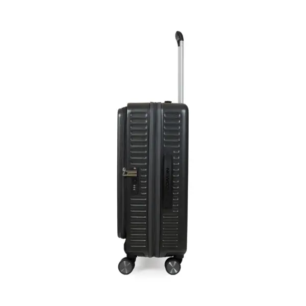 Βαλίτσες σετ Newcom (ABS+PC) μεσαία μεγάλη N1605 dark grey