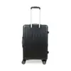 Βαλίτσες σετ Newcom (ABS+PC) μεσαία μεγάλη N1605 dark grey