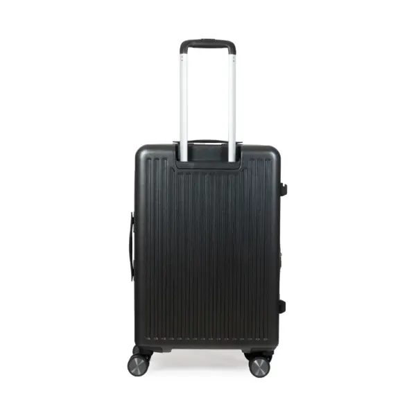 Βαλίτσες σετ Newcom (ABS+PC) μεσαία μεγάλη N1605 dark grey