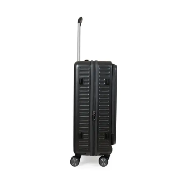 Βαλίτσες σετ Newcom (ABS+PC) μεσαία μεγάλη N1605 dark grey