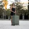 Βαλίτσα μεγάλη με ρόδες Newcom (ABS+PC) N1605/70 green