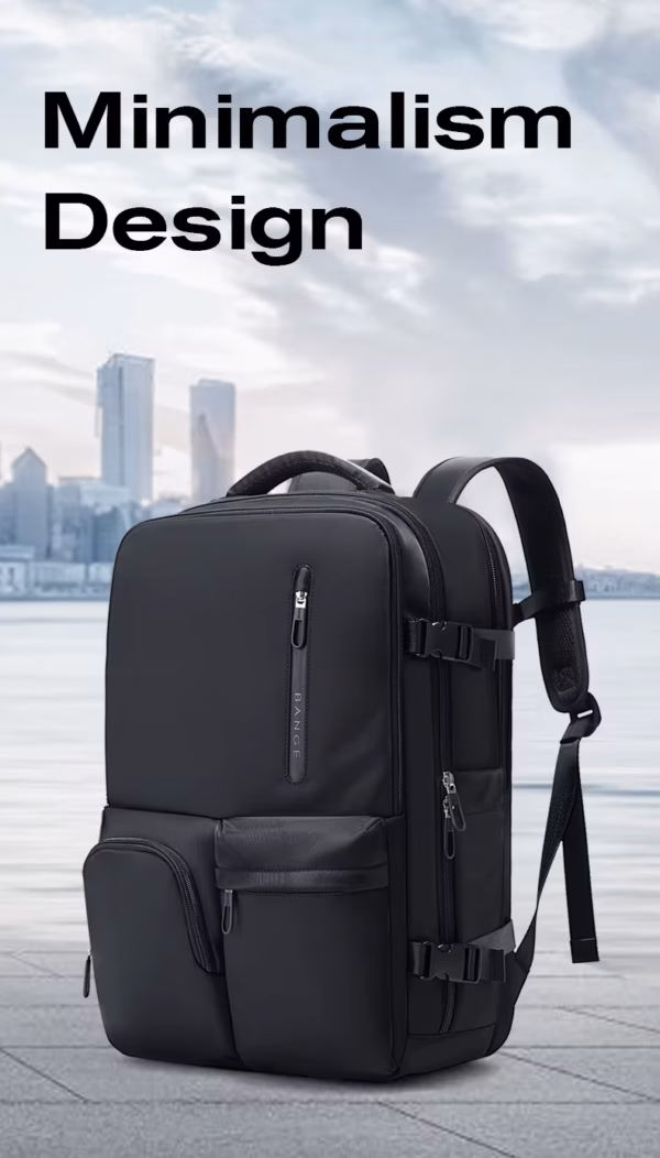 Backpack καμπίνας 29L 15,6” Bange 1800 μαύρο