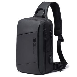 Τσαντάκι ώμου χιαστί crossbody Bange 7256 μαύρο