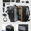 Σακίδιο Ταξιδιού Cabin Size 40L Laptop 17,3” Bange 3055 μαύρο